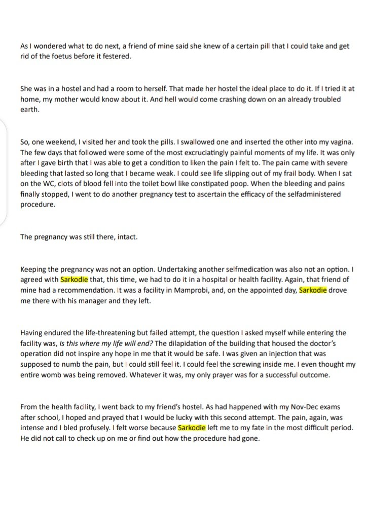 dynamite_fm's tweet photo. #Dynamite_Headlines
Popular Ghanaian actress Yvonne Nelson in a her new book titled "I am Not Yvonne Nelson" claims she had an abortion for Sarkodie an award winning rapper back in 2010.
#Trending
#DynamiteFm
Photos from "I am Not Yvonne Nelson" https://t.co/zf4iMqvD3Q
