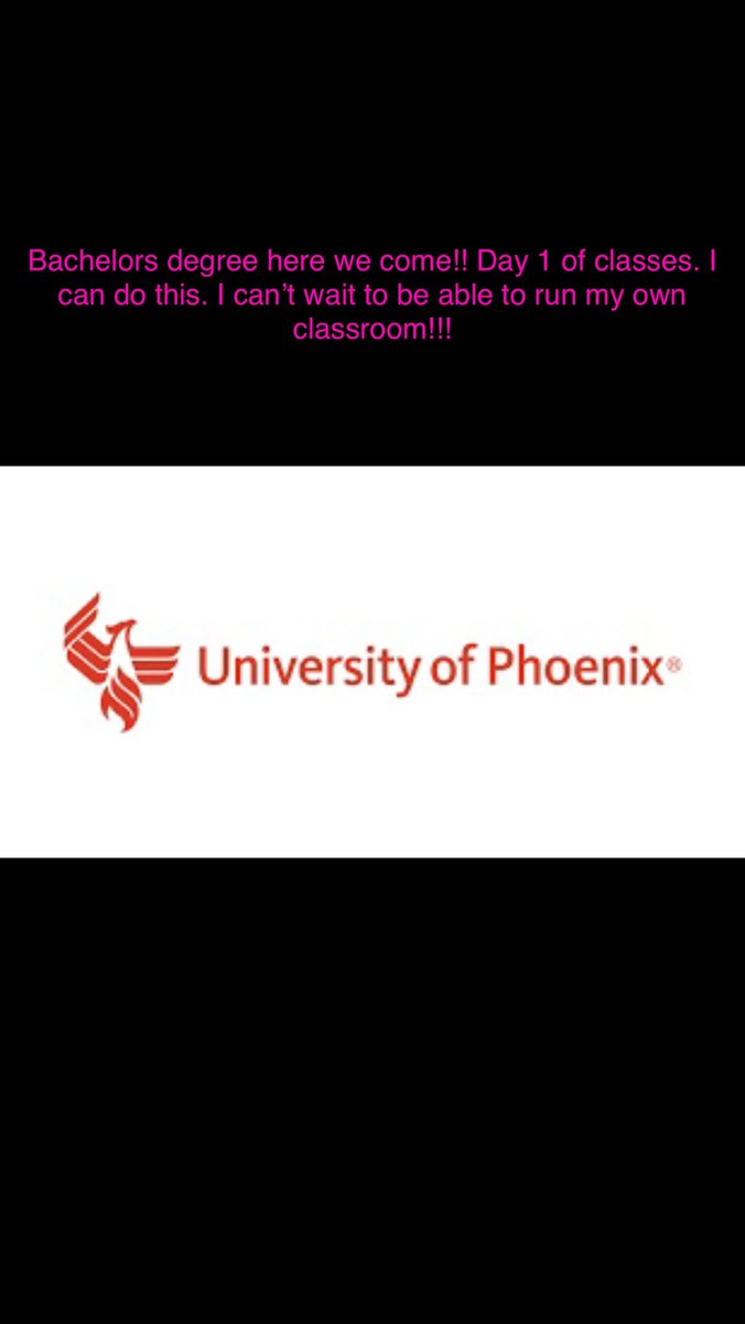 cathysevison18's tweet photo. Bachelors Degree Here I come. Day 1 of classes. Can’t wait to finish and one day teach in my own classroom! Completely Online. I can Do this!! https://t.co/FjXgA0eieI