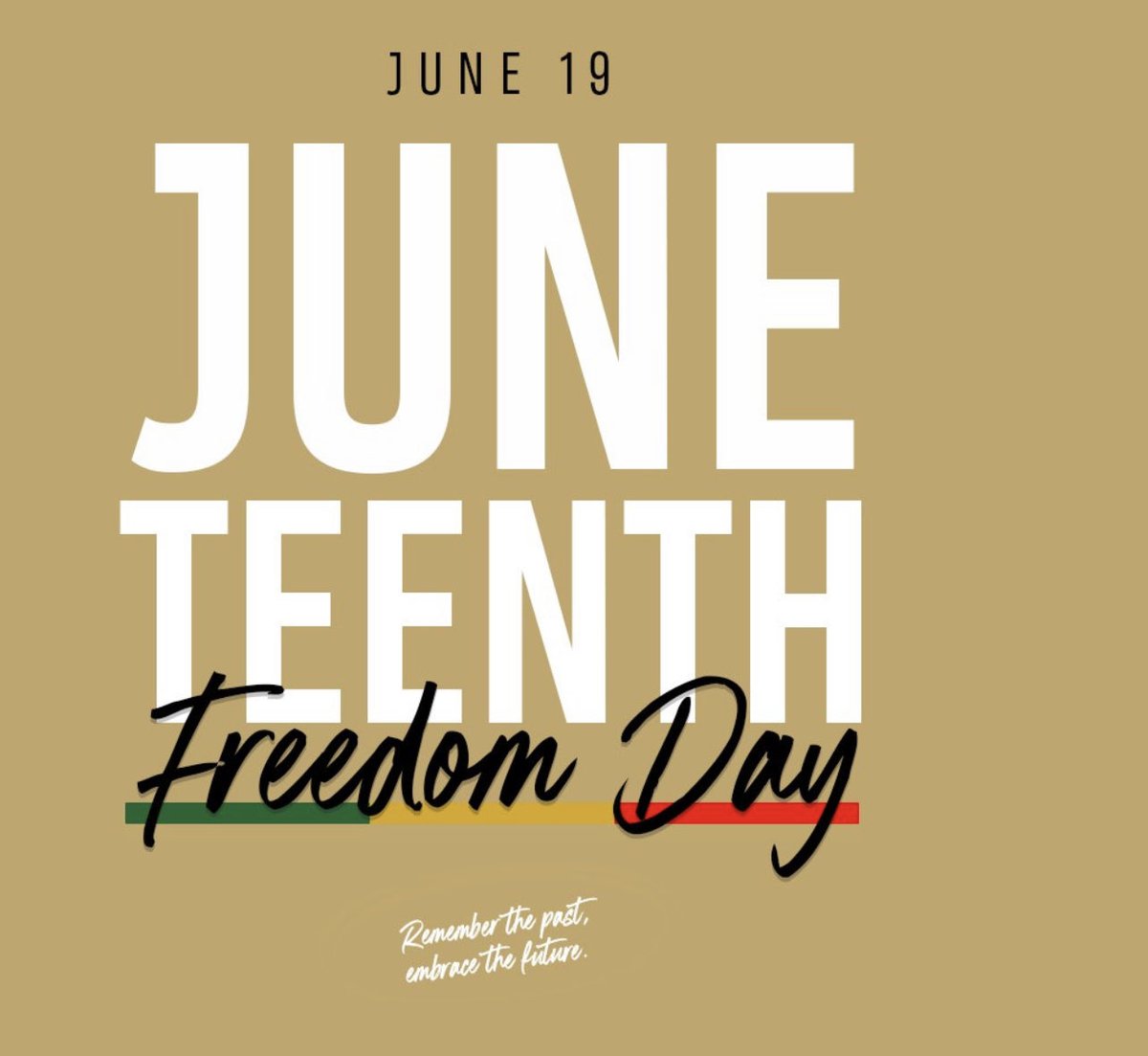 “I long for the time when all the human history is taught as one history, because it really is one history.” #MayaAngelou Happy #Juneteenth - @1_TeamSummit