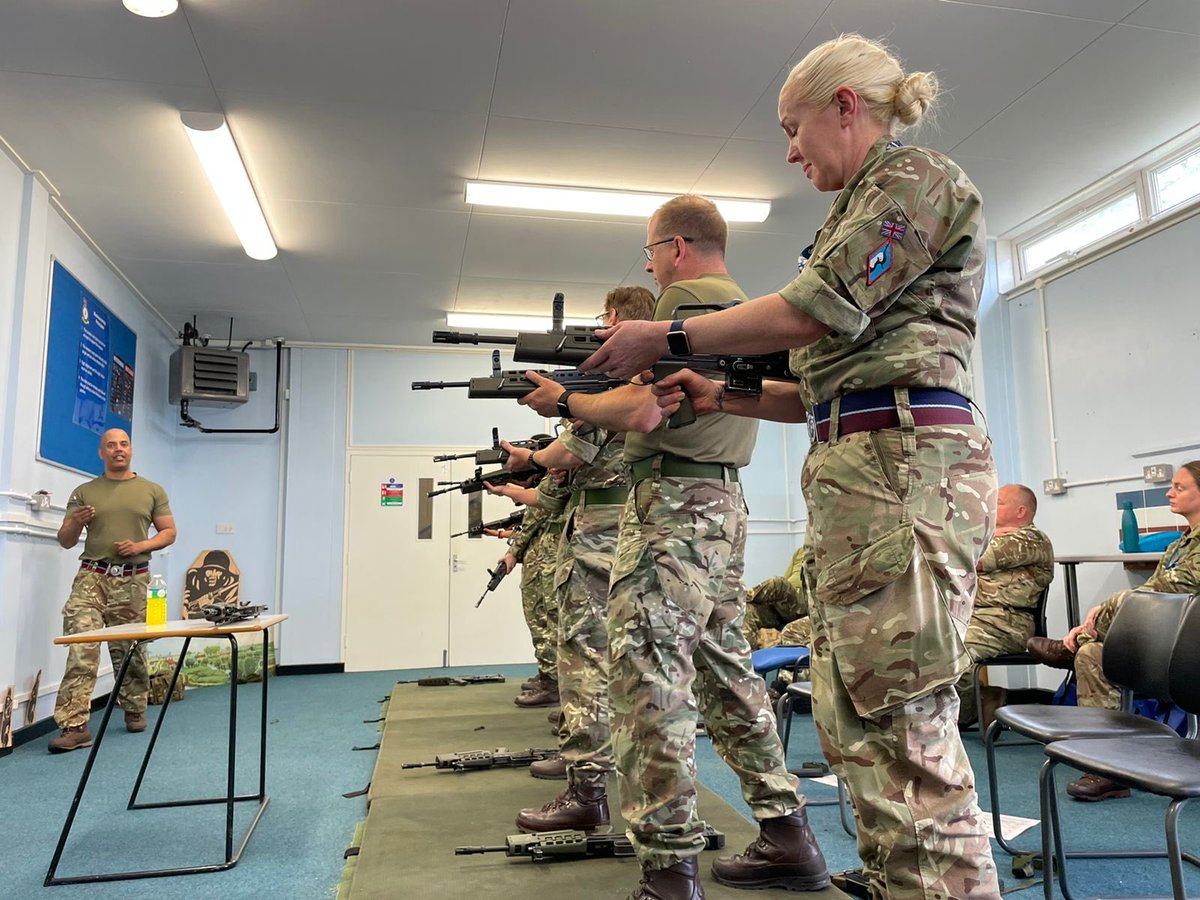 Training is very important for @MediaRAF, who can often be deployed to areas of conflict or uncertainty, which is why we have spent the weekend with the @RAF_Regiment brushing up on Weapons, CBRN and First Aid.