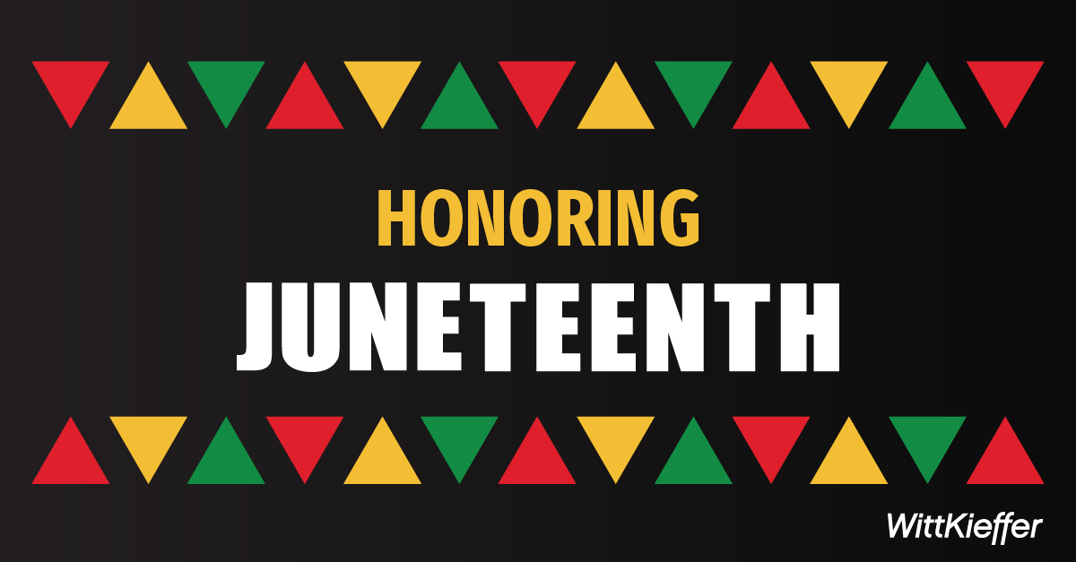 Today, we honor and celebrate Juneteenth, the oldest nationally celebrated commemoration of the ending of slavery in the United States. On this day, we reflect on the past and look towards a future of opportunity, access and equality.