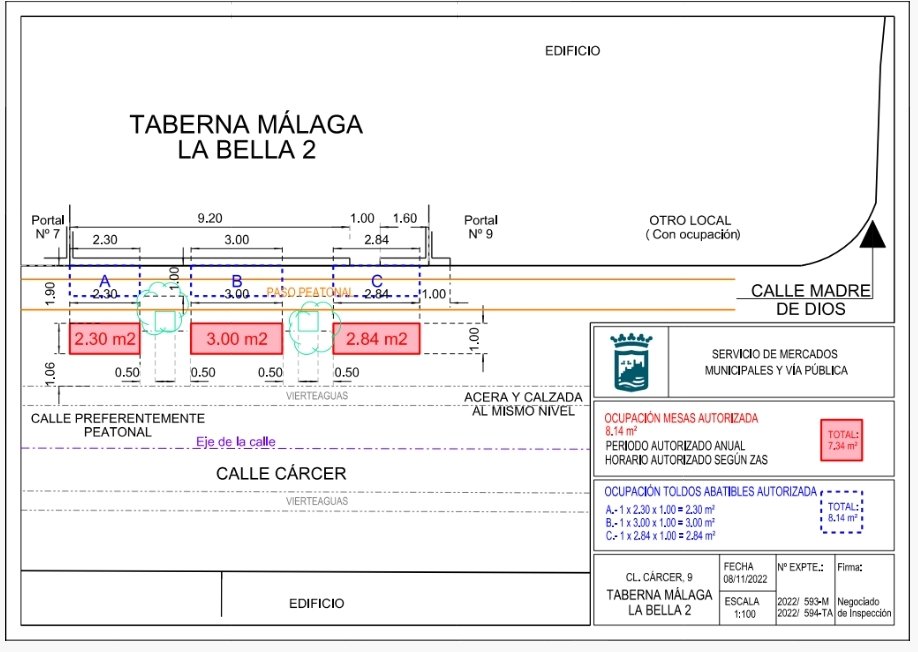 Taberna Malaga la bella 2, calle Carcer 9, tira el toldo contra el árbol para destrozarlo, cuando los toldos que tiene autorizados están entre árboles. Ya se cargaron el que había ahí, ahora van por el resto.
<a href="/malaga/">Ciudad de Málaga</a> <a href="/pacodelatorrep/">Paco de la Torre</a>
<a href="/distrito1malaga/">Distrito 1 Centro de Málaga</a> <a href="/AvelinoPP/">Avelino Barrionuevo</a>
