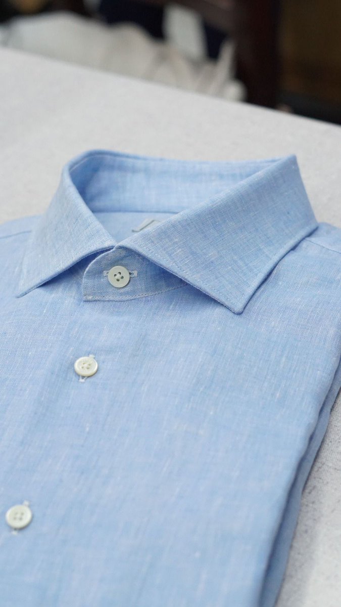 Unleash a breath of fresh style with our light blue 100% linen shirt. 
Elevate your style game with this light blue shade shirt and make a statement that resonates with refined taste.
#linen #linenclothing #summer #summerstyle #fashion #italyfashion #rome #shirt #menclothing