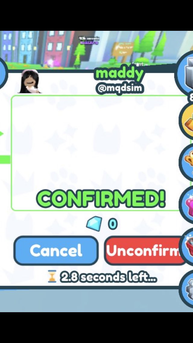 Veronic09627983's tweet photo. #mm2 #petsimx #PetSimulatorX #royalehigh #royalehightrade #adoptme #Adoptmetrade #adoptmetrades #royalehightrading #roblox #survivethekiller  I found out this girl is STILL scamming ppl, please report her roblox account and hopefully we can get her banned! Username is Mqdsim https://t.co/oEezY2KW9k