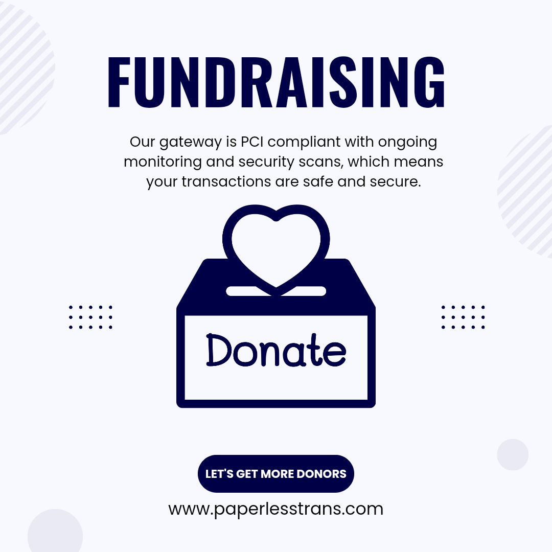 paperlesstrans's tweet photo. Integrated Fundraising Software Focused on Today's Donor
Our core service is the authorization, clearing, and settlement of financial transactions. This includes credit/debit card processing, ACH/EFT and electronic check processing, and check imaging and remote deposit capture. https://t.co/vUmgUh0Rg4