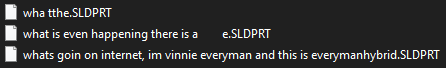 Random_Bread's tweet photo. Most files have very normal, comprehensible names, probably because I had to submit most of them for homework. Occasionally, however, there's stuff like this https://t.co/ykL6fOj2z4
