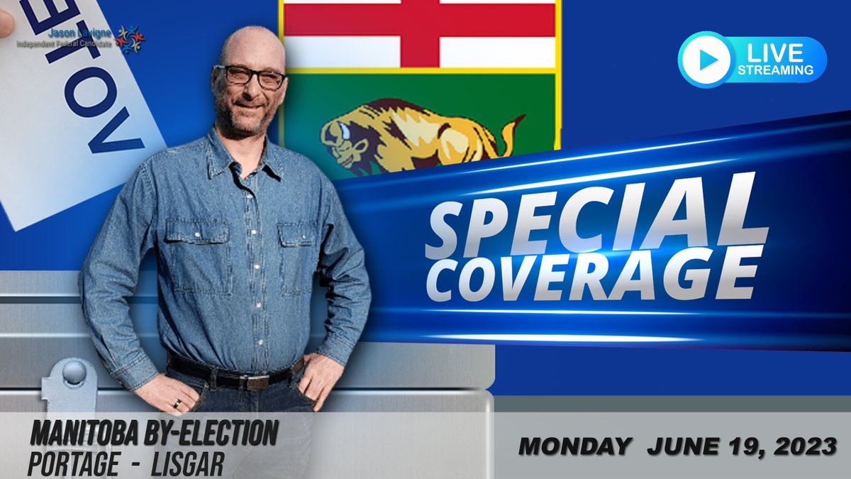 We are covering the Portage-Lisgar by-election.

Live streaming starts at 5PM CT (4PM MT, 6PM ET).

Join me, several special guests, and the Plaid Family as we chat about everything important today. And often even more.

If needed, get ready to stay up late. We will stay until we…