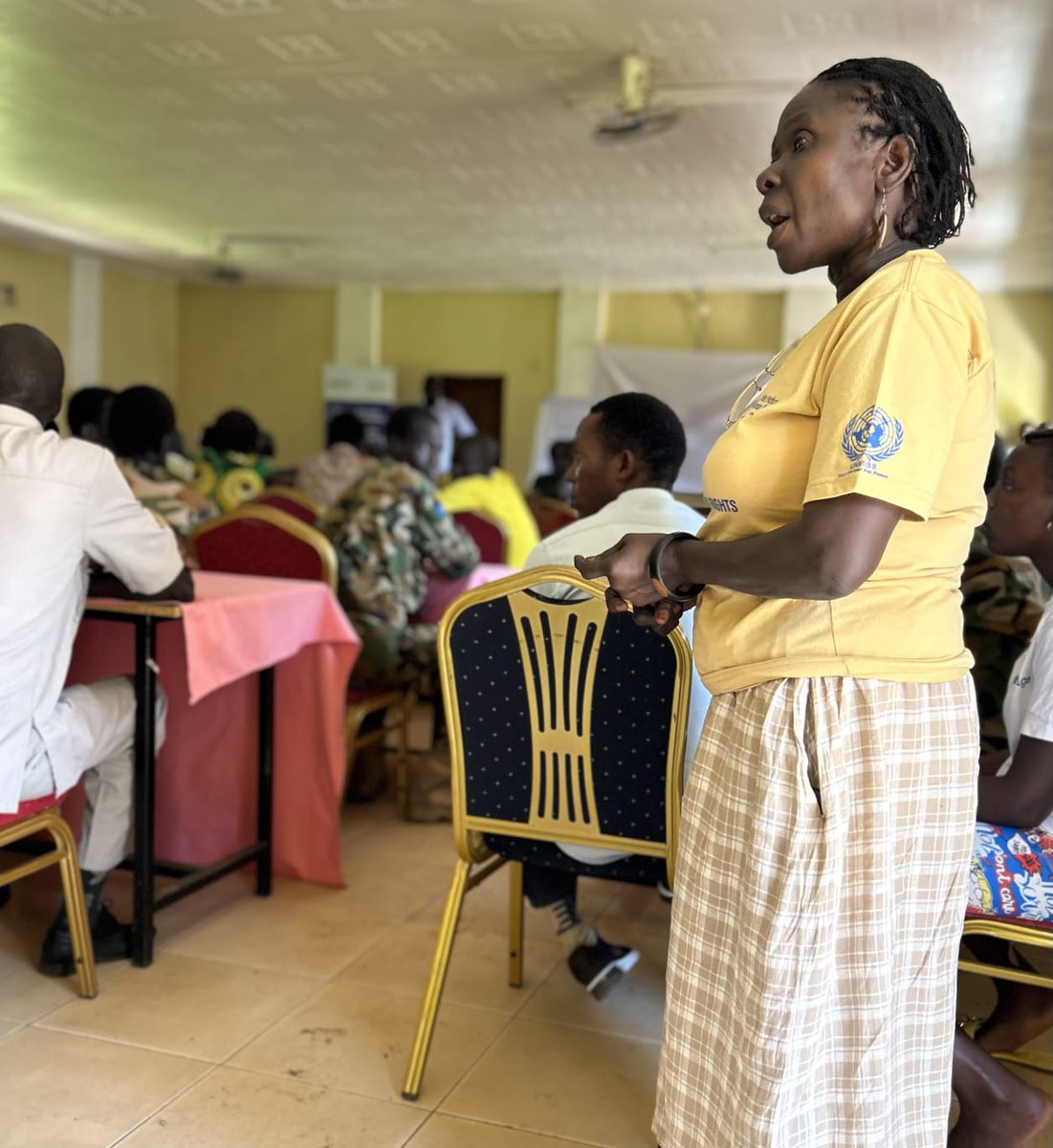 PeterAuweraert's tweet photo. Conflict affects women, girls, boys and men differently. On this International Day for the Elimination of Sexual Violence in Conflict, all efforts should be geared towards Harnessing the power of technology to end Sexual Violence. #CSRV @endrapeinwar @UN_SouthSudan @unmissmedia https://t.co/N7pWESjD1N