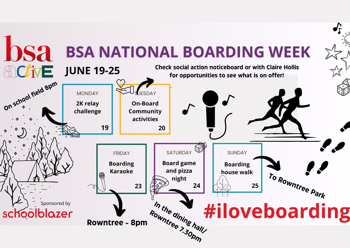 boothamboarders's tweet image. A fun week ahead for the Bootham Boarders! #NationalBoardingWeek #BSAboarding #ILoveBoarding #SchoolBlazer #BoothamSchool #BoothamBoarders