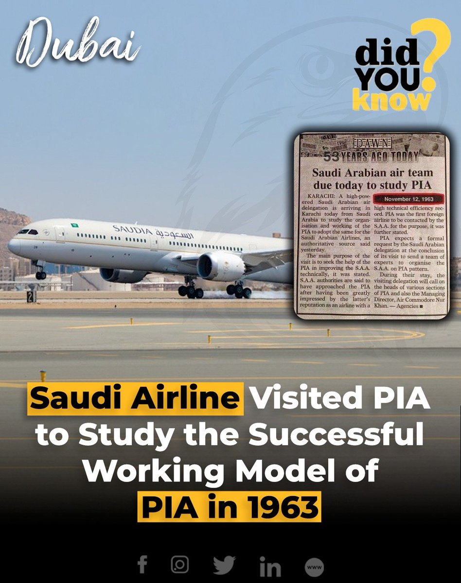 Startup Dubai on Twitter "In 1963, Saudi Arabian Airlines (also known