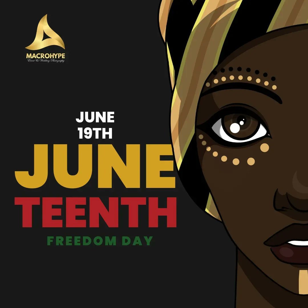 Celebrating Juneteenth Independence Day with MacroHype Photography! 

Capture the spirit of freedom and empowerment this Juneteenth with our professional photography services. 

#JuneteenthIndependenceDay #CelebrateFreedom #PhotographyPassion #MacroHypePhotography