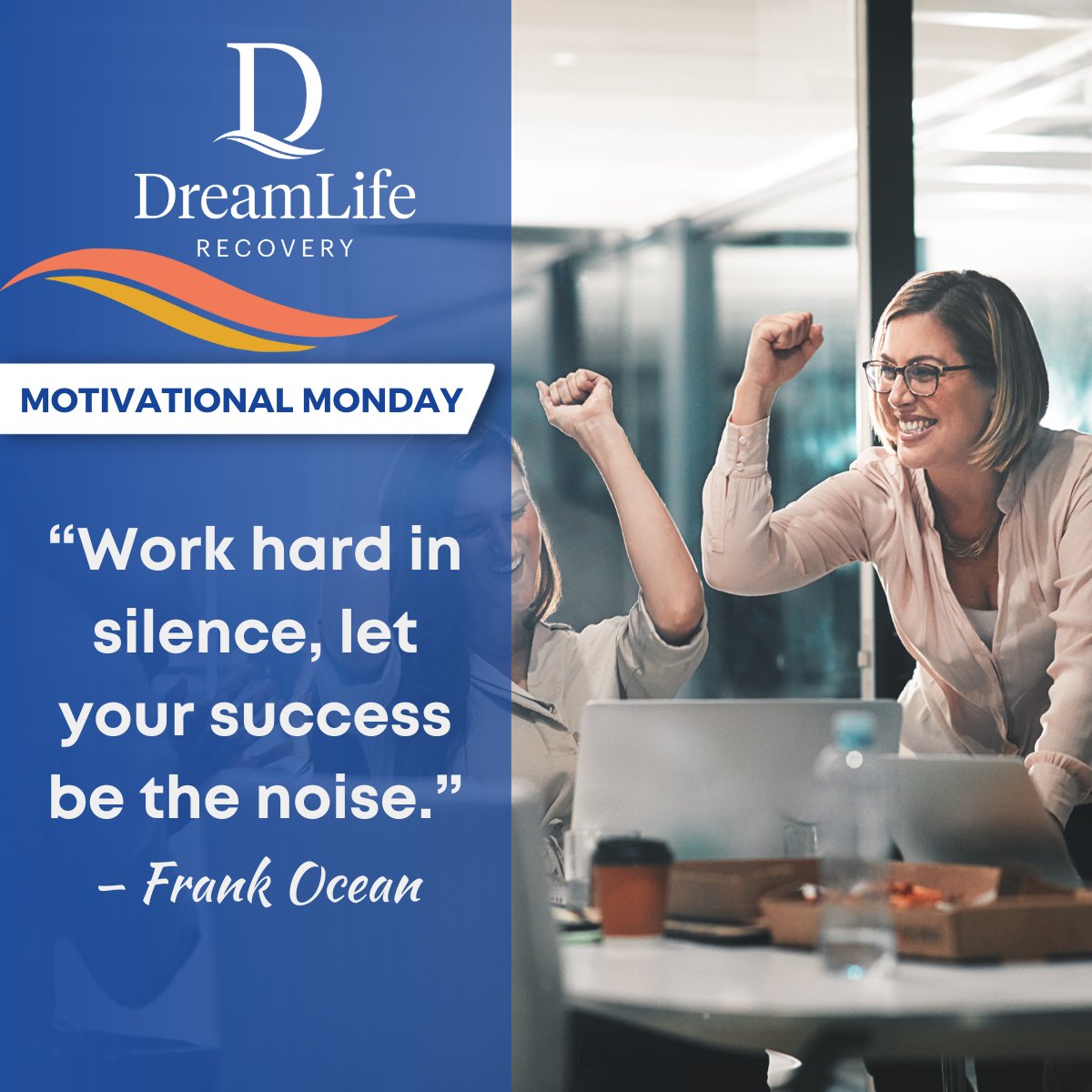 Happy Motivation Monday! 

Get Your Dream Life 
dreamliferecovery.com 
877-969-3157
#montivationmonday