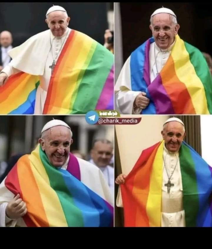 Vatikan, yani Katolik Hıristiyan dünyasının dini merkezi. Papa dahi LGBT destekçisi, bu durum Papa'nın da küresel bir proje olduğunu göstermektedir.