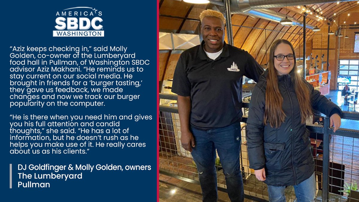 Washington SBDC tweet media