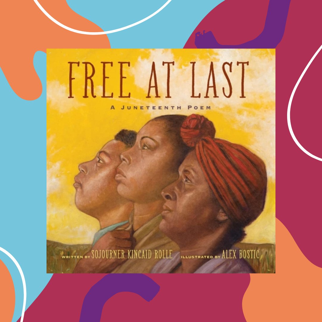 StoryShifting's tweet photo. Today Story Shifters celebrates #Juneteenth! To commemorate the history of this holiday, Story Shifters recommends these three books:

Free at Last: A Juneteenth Poem, The 1619 Project: Born on the Water, and Crossing Ebenezer Creek.

#Juneteenth2023 #StoryShifters https://t.co/rA4V4oWScc
