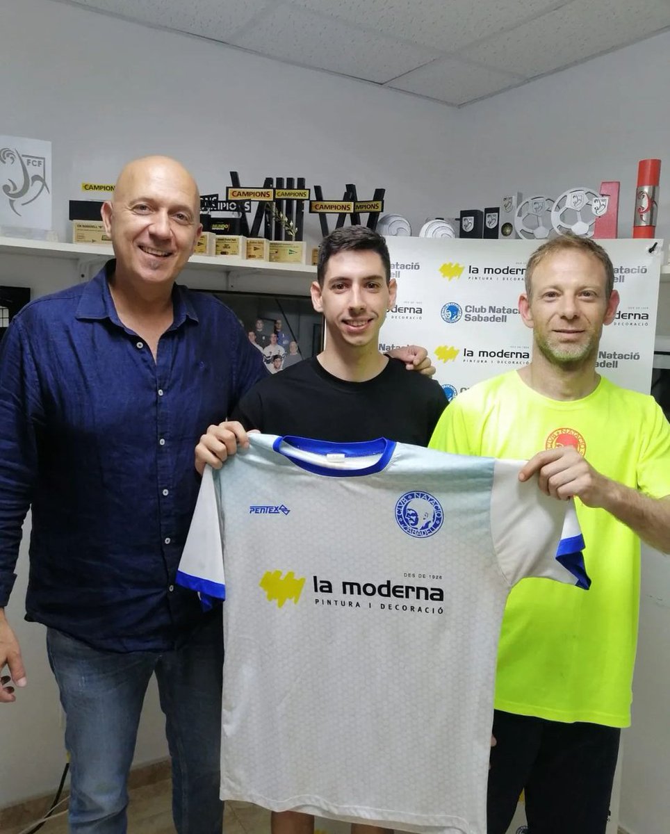 💥 🔄 FICHAJE / 2ªB 🇪🇦 💥

🗞️ El jugador <a href="/alex10_lopez/">AL21 🚌</a> 🇪🇦 es nuevo fichaje del <a href="/CNSFUTBOLSALA/">CNS FUTBOL SALA</a> 🤍💙 para la temporada 2023/2024, procedente del <a href="/CERDANYOLAFC/">CERDANYOLA VALLÈS FC 💚</a> <a href="/FsCerdanyolaFc/">Cerdanyola FS</a> 💚 de 2ªB 🇪🇦. ¡Mucha suerte al club y al jugador en su etapa juntos! 👏🏻

#Sabadell #CerdanyolaDelValles