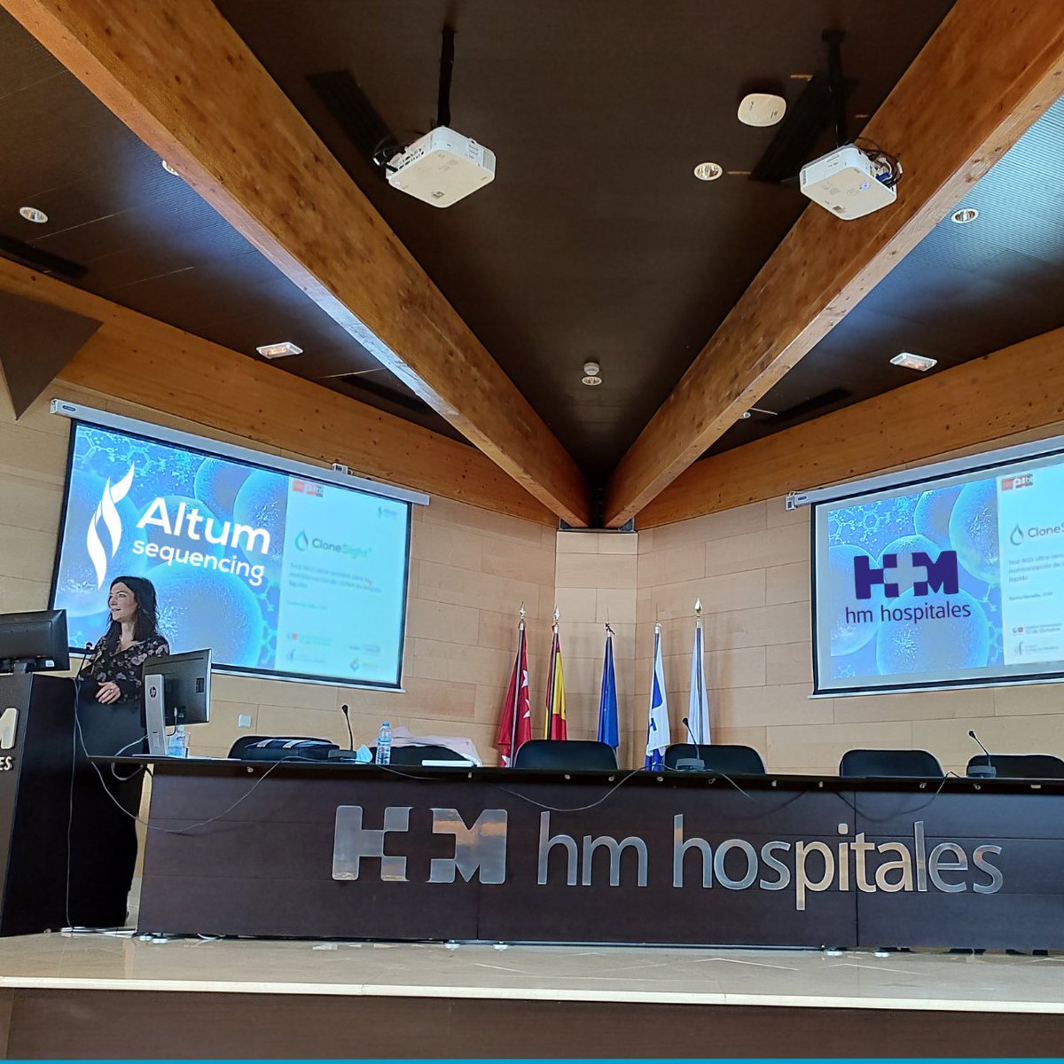 Nuestra COO @Yanira Heredia impartió un seminario en la sesión de oncología en el Hospital HM en Madrid 👇

“CloneSight®: test de NGS ultra-sensible para la monitorización de ADN tumoral circulante en biopsia líquida”