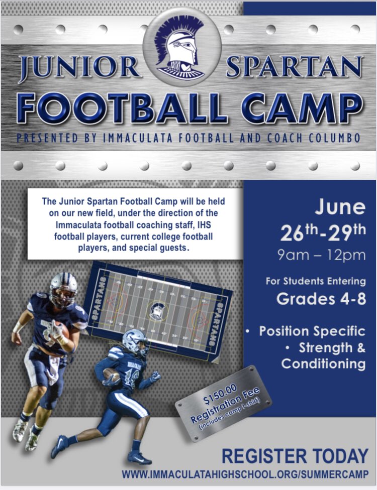 Spartan Football Camp… coming quick… DM for more info @GetGtFit