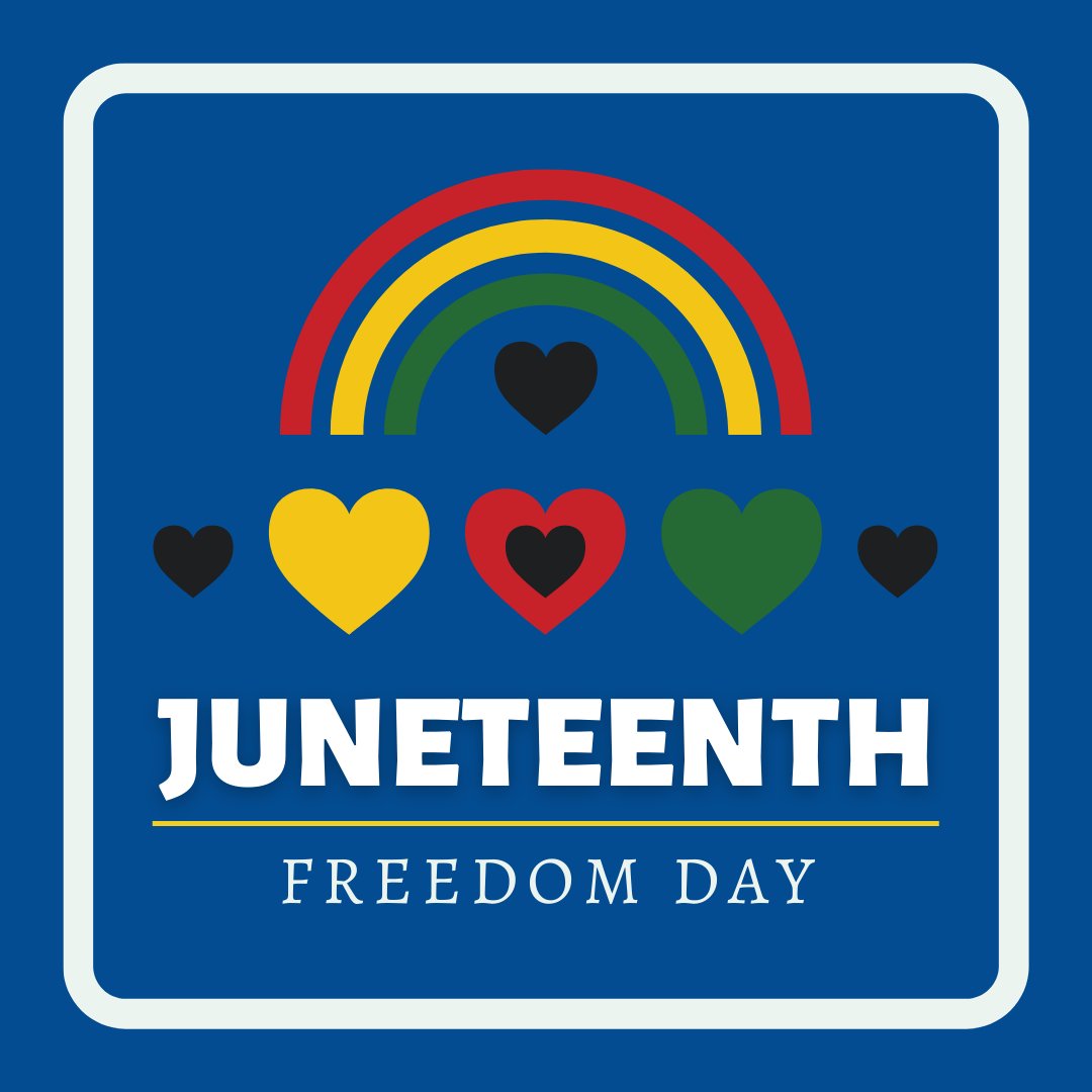 Juneteenth commemorates African American freedom and emphasizes education and achievement!

It also reminds us that we strive to improve life for all through education and service!

#juneteenth #juneteenthcelebration #juneteenth2023❤️🖤💚💛