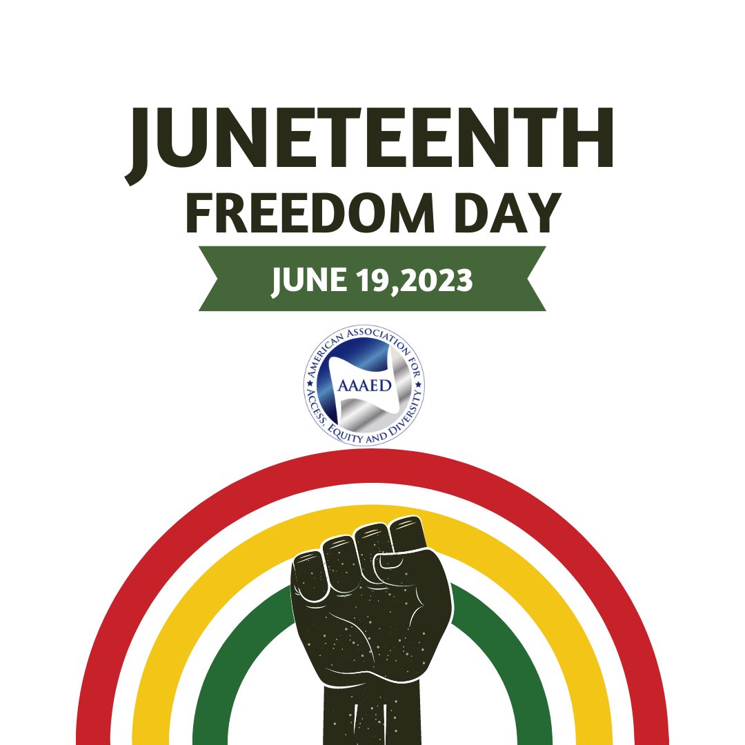 As we honor Juneteenth, we continue the fight for equality and opportunity for all.

#Juneteenth2023