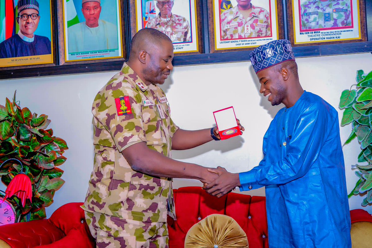 comrademahmud's tweet photo. Hearty congratulations to my personal person, General CG Musa on your well merited Appointment as Chief of Defence Staff (CDS), may God Almighty continue to be your guide, Sir.

Congratulations, CDS, Sir. https://t.co/cXpk5EWDnx