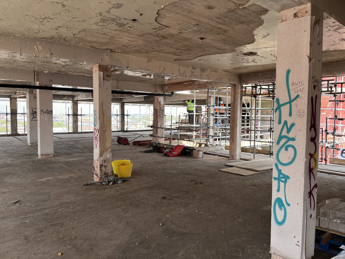 Progress being made at Wolo House, Birmingham. 

Refurbished offices with the addition of a roof Terrace will be completed soon. 

#WMA #officerefurb #birmingham #progress #bespokeconstruction