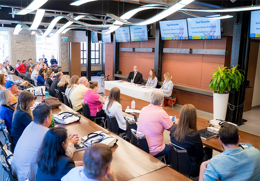Don't miss Rootstock on June 26! Join us at <a href="/GBCCHCA/">GBC CHCA</a>  for fascinating discussions, guided tastings, and the Awards of Excellence in #Ontario Wines. Register now at rootstockgbc.ca and indulge in a day of wine exploration! 🍷 #Toronto #Summer