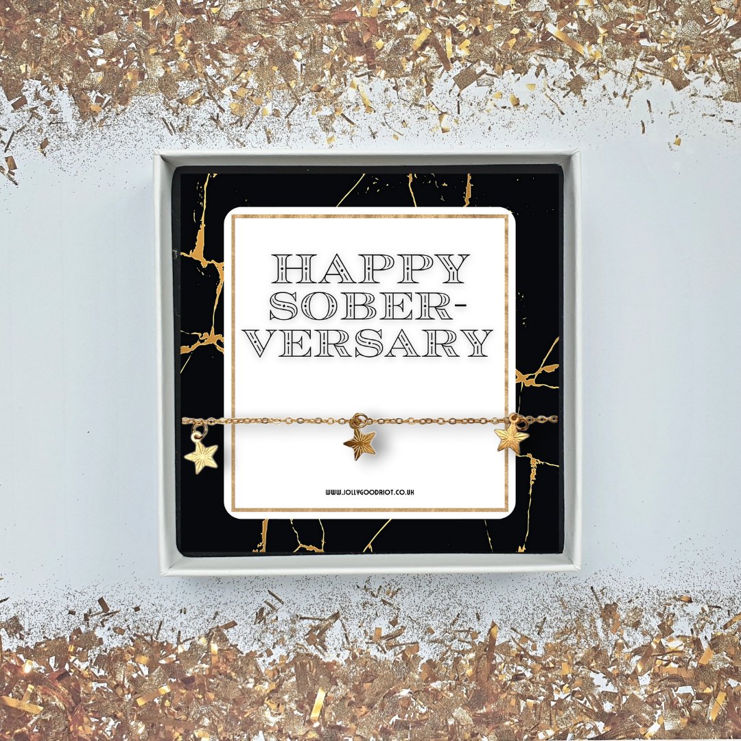 Happy Sober-Versary indeed!

#shopindie #etsy #etsyuk #smallbiz #handmade #WomeninBusiness #jewellery #bracelets