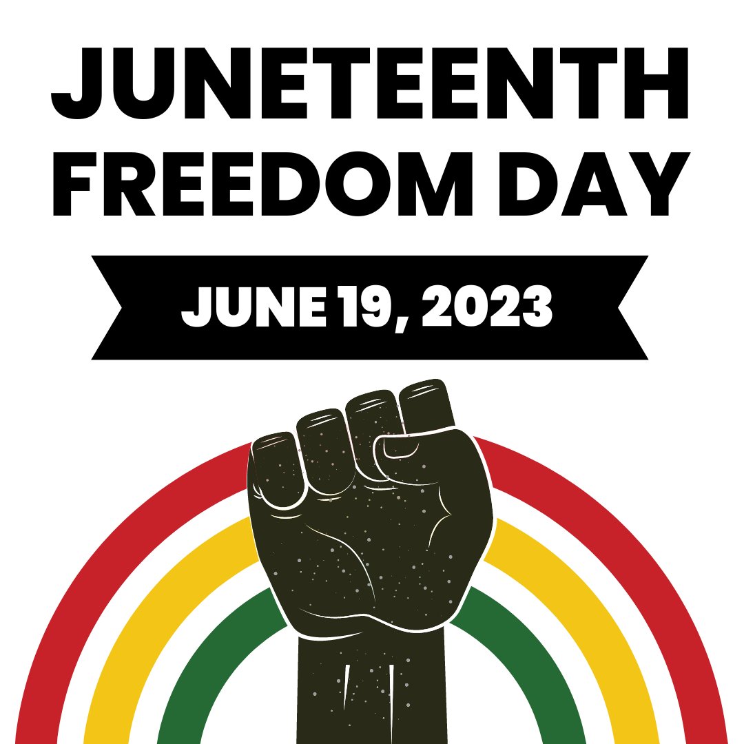 It's Juneteenth! We share in celebrating this important day of freedom. Juneteenth is a US holiday commemorating the emancipation of enslaved African Americans.

#bluewaveorthodontics #ctorthodontics #invisalign #braces #darienct #dentalcare #smile #smiletransformation