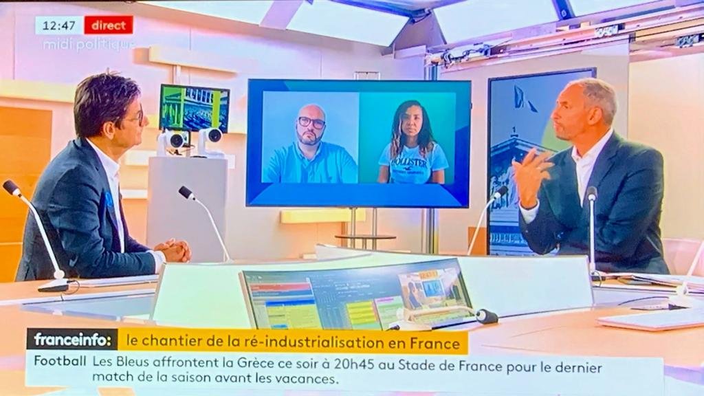 J'étais ce midi au micro de <a href="/LouisLaforgeFTV/">Louis Laforge</a> sur <a href="/franceinfo/">franceinfo</a> pour évoquer la #réindustrialisation 🇫🇷, l'aéronautique à l'occasion de l'ouverture du #SalonDuBourget2023 et surtout l'étude de <a href="/BpifranceLeLab/">Bpifrance LeLab</a> "Les collaborateurs étrangers dans les PME et ETI industrielles"👇