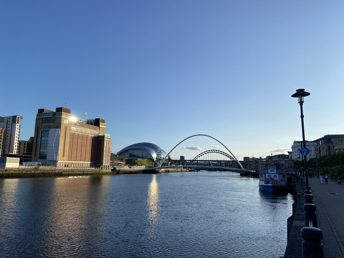 Post work walk on the quayside