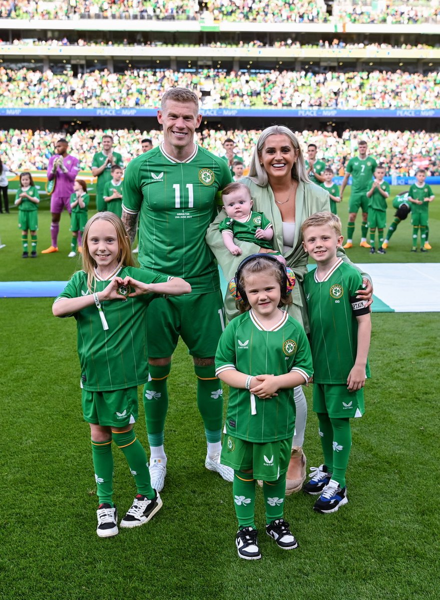 Our centurion 💯

What a moment for James and his family! 💚

#COYBIG | #IRLGIB
