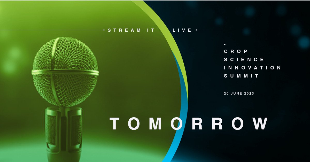 We can hardly wait for tomorrow, where we’ll be streaming the 2023 Crop Science Innovation Summit on LinkedIn. Be sure to tune in as we spotlight how we’re investing in Better through new innovations in farming. All are welcome. RSVP: spr.ly/6012OfNaQ #AgTech