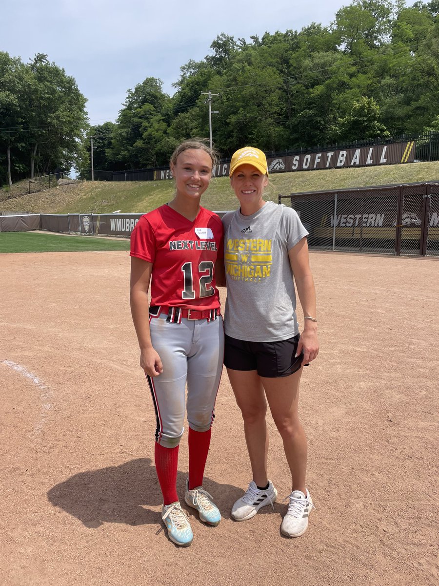 Ella Richter (@richterrrrrr14) on Twitter photo Thank you <a href="/WMUSoftball/">Western Michigan Softball</a> for having me today. It was a dream to play on Ebert Field. Also big thanks to <a href="/coachjennyrohn/">Jenny Rohn</a>, @MorganVanderBor, and <a href="/marleewilson/">Marlee Wilson</a>. Go Broncos! #wmu Thank you <a href="/WMUSoftball/">Western Michigan Softball</a> for having me today. It was a dream to play on Ebert Field. Also big thanks to <a href="/coachjennyrohn/">Jenny Rohn</a>, @MorganVanderBor, and <a href="/marleewilson/">Marlee Wilson</a>. Go Broncos! #wmu