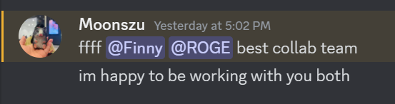 ROGE (@heyroge_) on Twitter photo Its been 4 weeks since I got my web3 job through @SurgenceNFT. I've had all kinds of feelings in this space. I'd like to thank everyone who helped me through my difficult time. Its truly an amazing feeling working with you guys <a href="/Moonszu7/">Moonszu (π,π)</a> <a href="/Ink3Zen/">Finny</a> @ruthynft. Best collab team here Its been 4 weeks since I got my web3 job through @SurgenceNFT. I've had all kinds of feelings in this space. I'd like to thank everyone who helped me through my difficult time. Its truly an amazing feeling working with you guys <a href="/Moonszu7/">Moonszu (π,π)</a> <a href="/Ink3Zen/">Finny</a> @ruthynft. Best collab team here