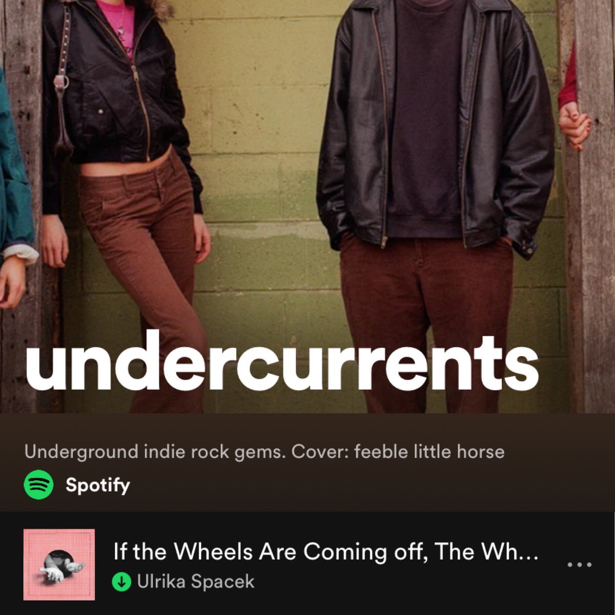 Tough Love (@toughlove) on Twitter photo <a href="/ulrikaspacek/">Ulrika Spacek</a>’s If The Wheels Are Coming Off… added to Undercurrents on <a href="/SpotifyUK/">Spotify UK & Ireland</a> open.spotify.com/playlist/37i9d… <a href="/ulrikaspacek/">Ulrika Spacek</a>’s If The Wheels Are Coming Off… added to Undercurrents on <a href="/SpotifyUK/">Spotify UK & Ireland</a> open.spotify.com/playlist/37i9d…