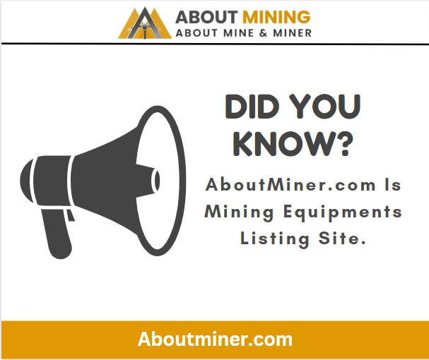AboutMiner's tweet photo. https://t.co/90gueGAYjg Is Mining Equipment's Listing Site #listing #listings #mine #mining #miningequipment #miningindustry https://t.co/qBDxAERShF