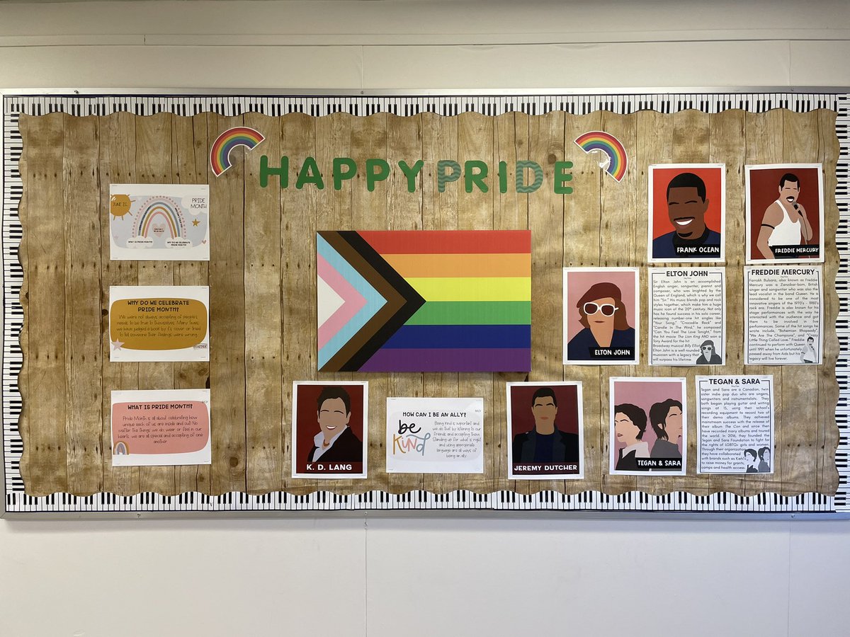 Happy Pride Month from the Music Room!