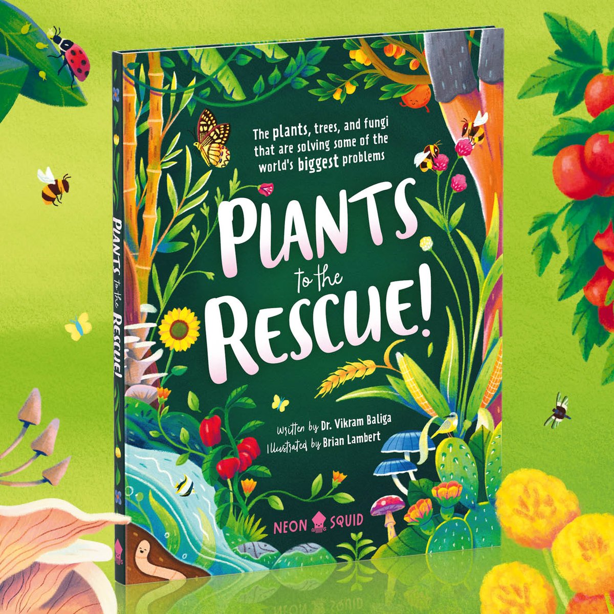 MacKids Books (@mackidsbooks) on Twitter photo Discover all of the amazing ways plants, trees, and fungi are helping to solve some of the world's biggest problems with PLANTS TO THE RESCUE!, a fascinating new book by plant scientist <a href="/ThePlantProf/">Vikram Baliga, PhD🌵</a> and illustrator Brian Lambert 🌿 bit.ly/3BUh1Ux Discover all of the amazing ways plants, trees, and fungi are helping to solve some of the world's biggest problems with PLANTS TO THE RESCUE!, a fascinating new book by plant scientist <a href="/ThePlantProf/">Vikram Baliga, PhD🌵</a> and illustrator Brian Lambert 🌿 bit.ly/3BUh1Ux