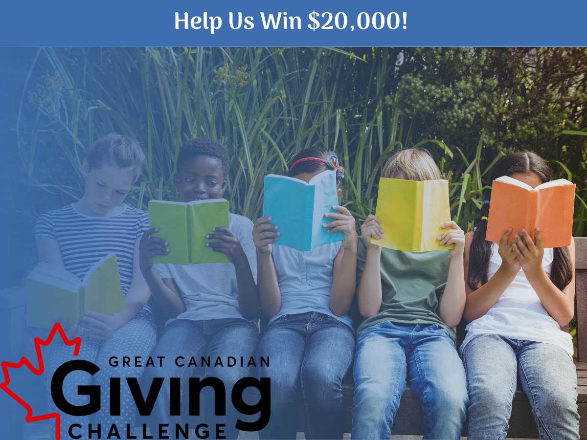 There's still time left to support B.C. students!

Every $1 you give enters us to win $20,000 from @CanadaHelps. Your gift helps students develop skills that will assist them throughout the rest of their lives.

check our bio to donate!

#GivingChallengeCA  #literacy #reading
