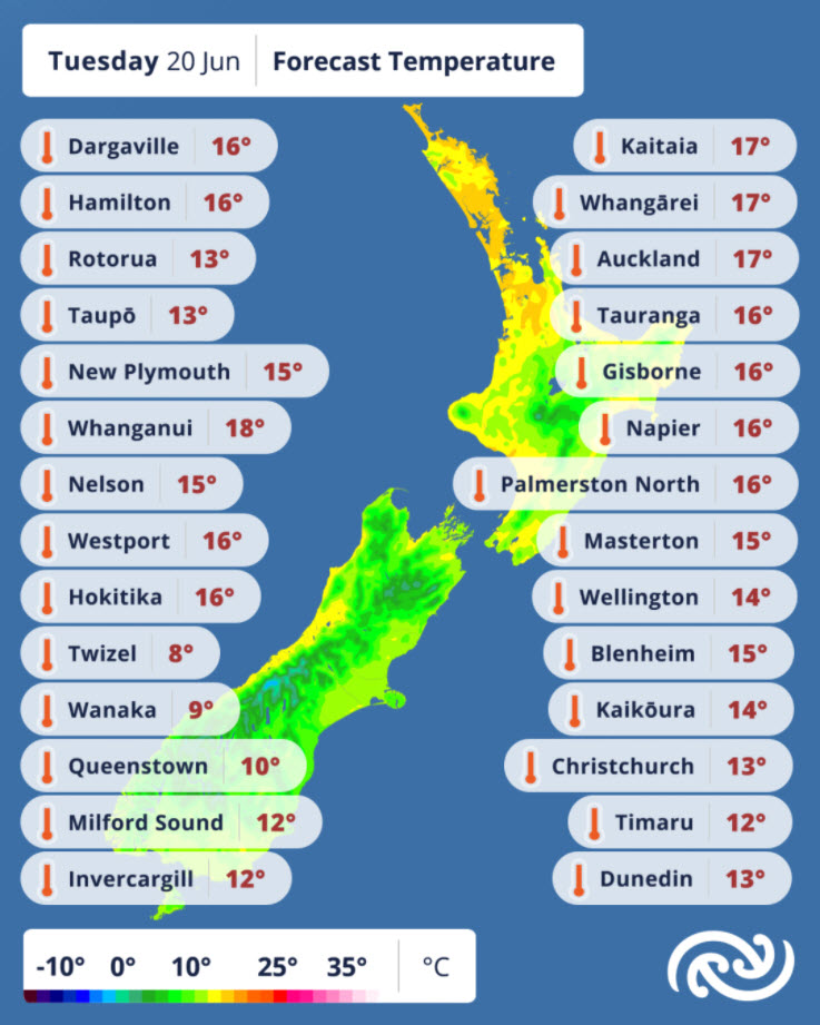MetService NZ tweet media