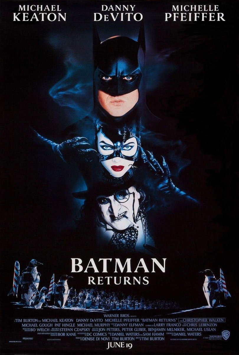 31 years ago today! #BatmanReturns #Batman #Penguin #Catwoman #Batman89