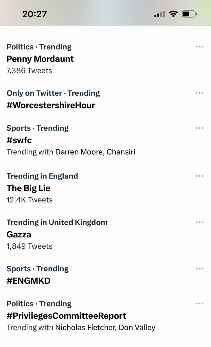 #WorcestershireHour is TRENDING but only on Twitter??? 🤦‍♂️🤣🤣🤣 Where else would you be 8-9 on a MONDAY! Considering the footies is on, this is amazing!!!