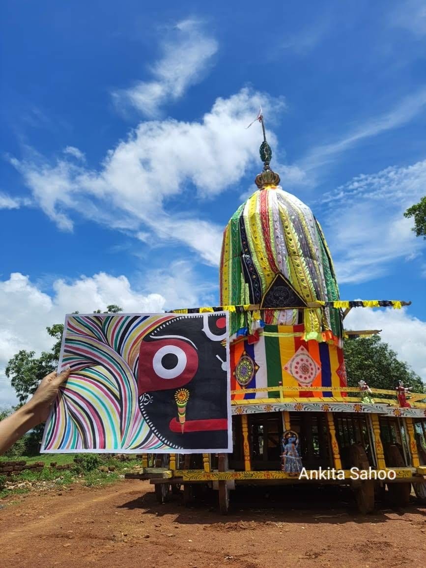 RathaJatra 🙏

 #RathaJatraTales 

@CRUT_BBSR 
@HUDDeptOdisha @bmcbbsr @CMCCuttack @Puri_Official @RourkelaMC 

#ArtCompetition
#RathaJatraFestivities