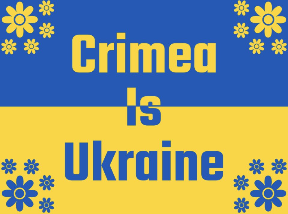 @bab_102 Totally agree dear Bab! Precisely sister! Push Russia 🇷🇺 out of Ukraine! Push Russia 🇷🇺 out of Crimea! #SlavaUkraini #PutinWarCriminal