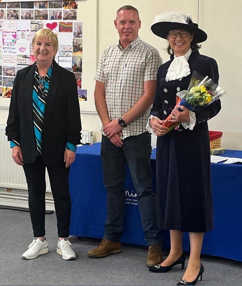 A chance to add my thanks to volunteers of @ValeofClwydMind at their Annual Volunteer Celebration & to discuss the wide range of activities and services offered with CEO Paul Moor & Chris Southern, Business Development Officer. #mentalheath #goodtotalk #support #ruralcommunities