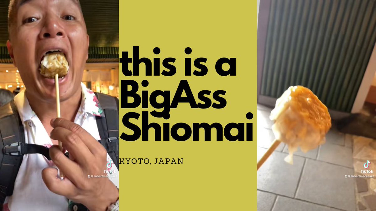 RobertMacasaet's tweet photo. Street Food in Kyoto https://t.co/DhkV1ZC1JR via @YouTube https://t.co/eL133IUrWO