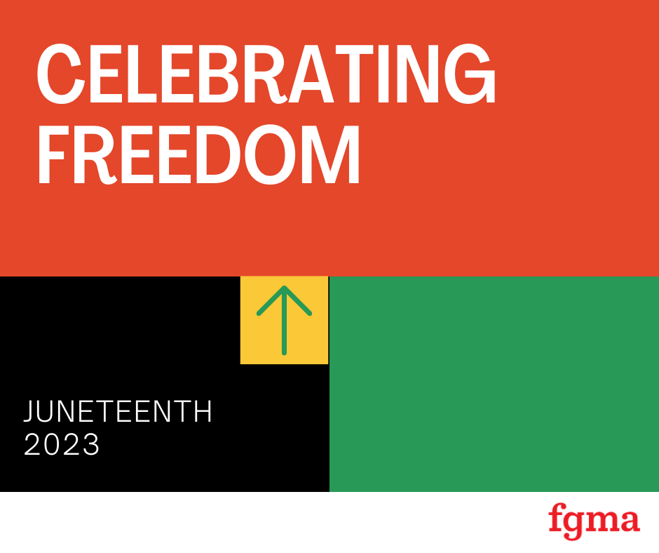 Happy Juneteenth! Today, we celebrate the struggles and triumphs of those who fought for freedom and equality.

#FGMA #FGMArchitects #WeBuildCommunity #juneteenth #equality #freedom