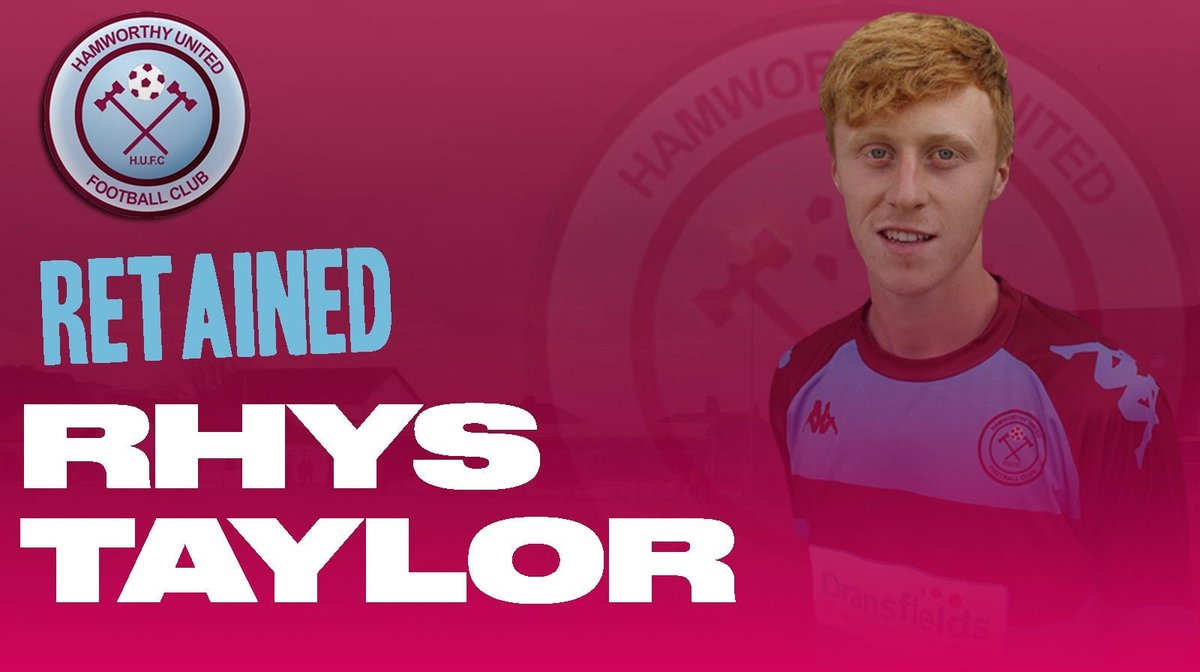 RHYS RE-SIGNS✍️

Midfielder Rhys Taylor is the latest to commit to the Hammers for the upcoming season.

Read more below👇
hamworthyunited.co.uk/news/signing-n…
