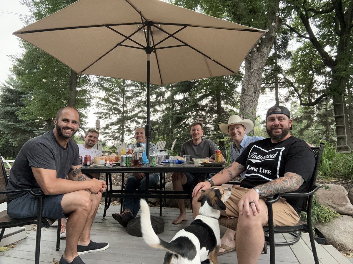 Hennepin  EMS doc annual bbq for our fellow and a nice welcome to our new fellow! <a href="/hennepinems/">Hennepin EMS</a> <a href="/hcmcEM/">Hennepin County EM</a>